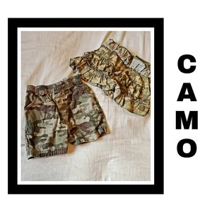 Camo Shorts and Skirt Bundle 18 months